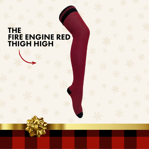 Pook Thigh High Sky Highs - Foxy Fire Engine