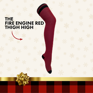 Pook Thigh High Sky Highs - Foxy Fire Engine