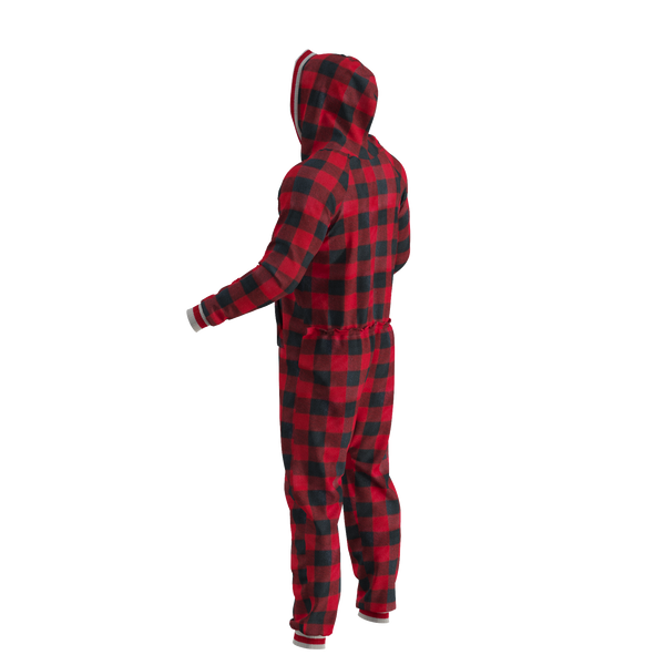 Pook Onesie - Red (Adult Unisex)