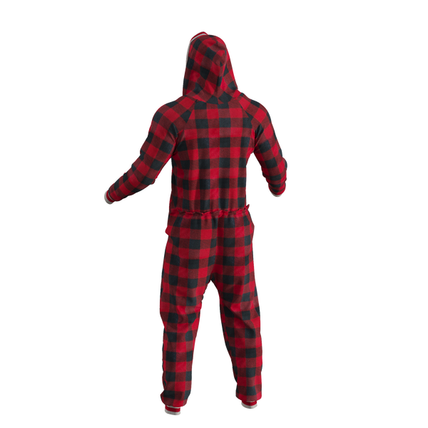 Pook Onesie - Red (Adult Unisex)