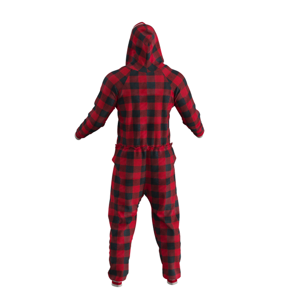 Pook Onesie - Red (Adult Unisex)