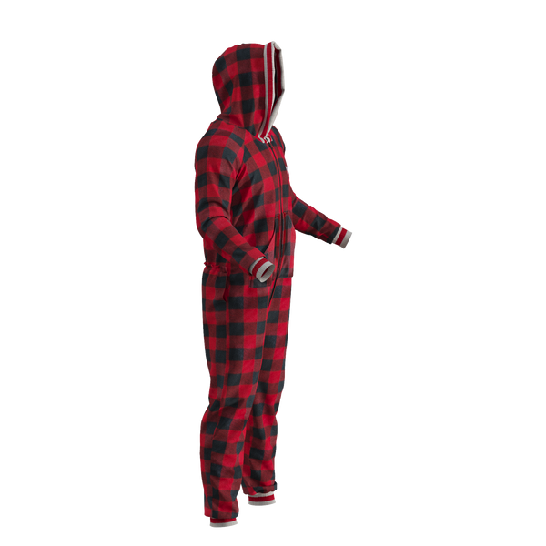 Pook Onesie - Red (Adult Unisex)