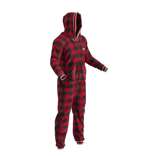 Pook Onesie - Red (Adult Unisex)