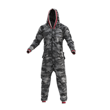 Load image into Gallery viewer, Pook Onesie - Camo Grey (Adult Unisex)