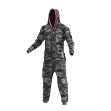 Load image into Gallery viewer, Pook Onesie - Camo Grey (Adult Unisex)