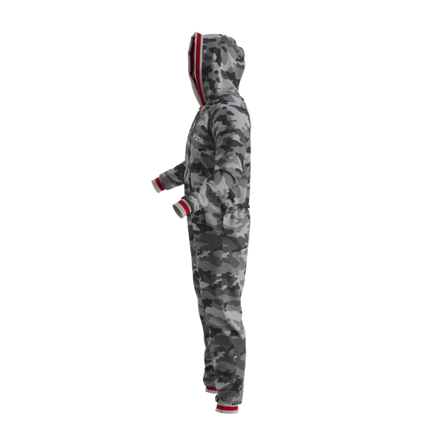 Pook Onesie - Camo Grey (Adult Unisex)