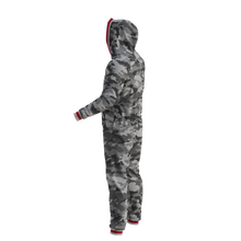 Load image into Gallery viewer, Pook Onesie - Camo Grey (Adult Unisex)