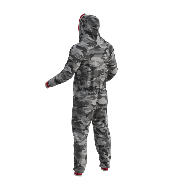 Pook Onesie - Camo Grey (Adult Unisex)