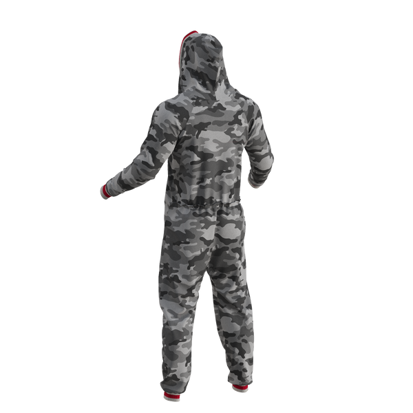 Pook Onesie - Camo Grey (Adult Unisex)