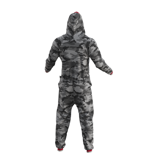 Pook Onesie - Camo Grey (Adult Unisex)