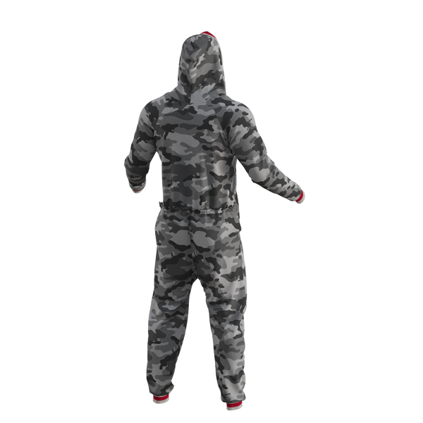Pook Onesie - Camo Grey (Adult Unisex)