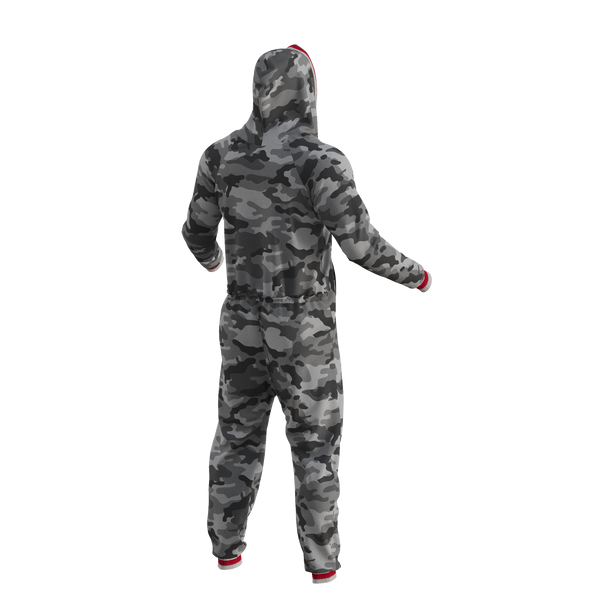 Pook Onesie - Camo Grey (Adult Unisex)