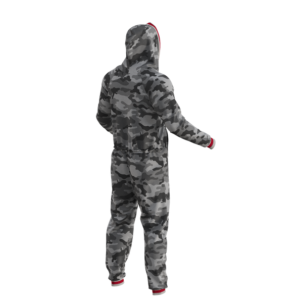 Pook Onesie - Camo Grey (Adult Unisex)