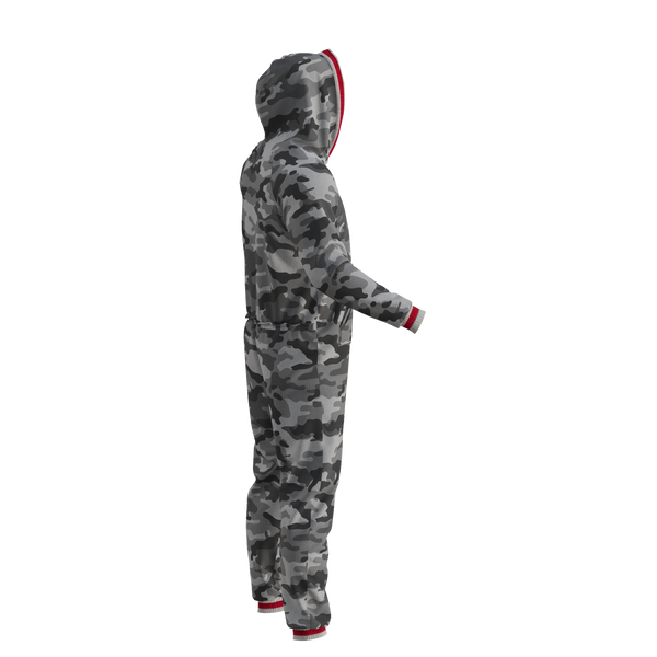 Pook Onesie - Camo Grey (Adult Unisex)
