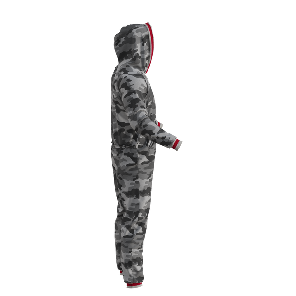 Pook Onesie - Camo Grey (Adult Unisex)