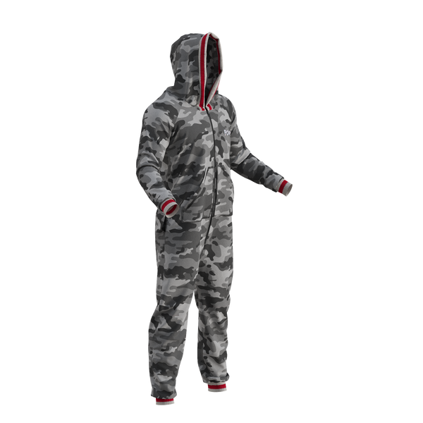 Pook Onesie - Camo Grey (Adult Unisex)