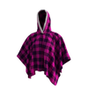 Pook Poncho - Adult Pink Polar Fleece w/ Snap Fastners