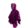 Pook Poncho - Adult Pink Polar Fleece w/ Snap Fastners