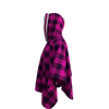 Pook Poncho - Adult Pink Polar Fleece w/ Snap Fastners