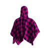 Pook Poncho - Adult Pink Polar Fleece w/ Snap Fastners