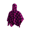 Pook Poncho - Adult Pink Polar Fleece w/ Snap Fastners