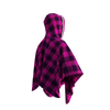 Pook Poncho - Adult Pink Polar Fleece w/ Snap Fastners