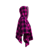 Pook Poncho - Adult Pink Polar Fleece w/ Snap Fastners
