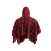 Pook Poncho - Adult Red Polar Fleece w/ Snap Fastners
