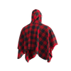 Pook Poncho - Adult Red Polar Fleece w/ Snap Fastners