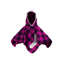 Load image into Gallery viewer, Pookie Poncho - Pink Toddler/Youth Polar Fleece