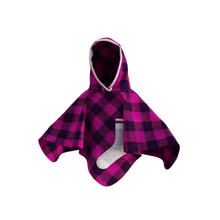 Load image into Gallery viewer, Pookie Poncho - Pink Toddler/Youth Polar Fleece