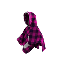 Load image into Gallery viewer, Pookie Poncho - Pink Toddler/Youth Polar Fleece