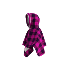 Load image into Gallery viewer, Pookie Poncho - Pink Toddler/Youth Polar Fleece