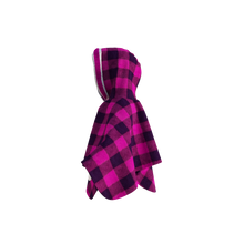 Load image into Gallery viewer, Pookie Poncho - Pink Toddler/Youth Polar Fleece