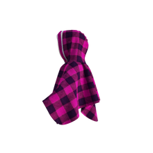 Load image into Gallery viewer, Pookie Poncho - Pink Toddler/Youth Polar Fleece