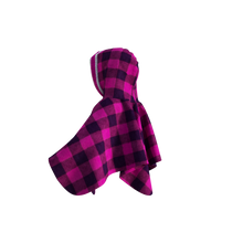 Load image into Gallery viewer, Pookie Poncho - Pink Toddler/Youth Polar Fleece
