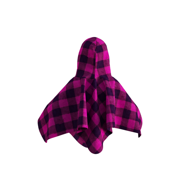 Pookie Poncho - Pink Toddler/Youth Polar Fleece