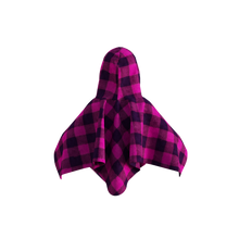Load image into Gallery viewer, Pookie Poncho - Pink Toddler/Youth Polar Fleece