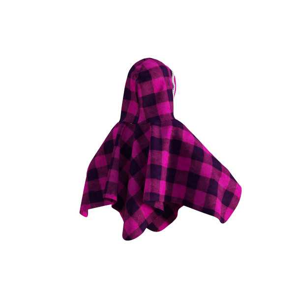 Pookie Poncho - Pink Toddler/Youth Polar Fleece
