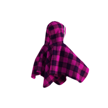 Load image into Gallery viewer, Pookie Poncho - Pink Toddler/Youth Polar Fleece