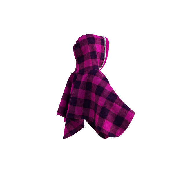 Pookie Poncho - Pink Toddler/Youth Polar Fleece