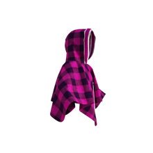 Load image into Gallery viewer, Pookie Poncho - Pink Toddler/Youth Polar Fleece