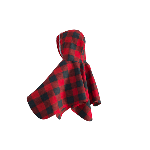 Pookie Poncho - Red Toddler/Youth Polar Fleece