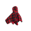 Pookie Poncho - Red Toddler/Youth Polar Fleece