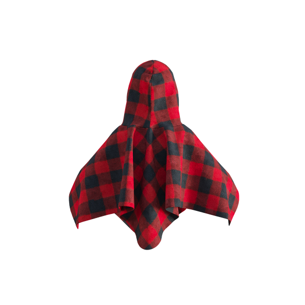 Pookie Poncho - Red Toddler/Youth Polar Fleece