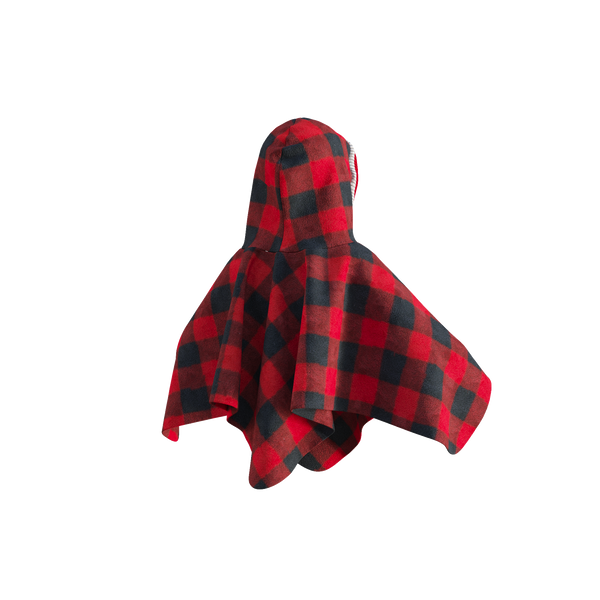 Pookie Poncho - Red Toddler/Youth Polar Fleece