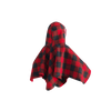 Pookie Poncho - Red Toddler/Youth Polar Fleece