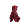 Pookie Poncho - Red Toddler/Youth Polar Fleece