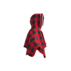 Pookie Poncho - Red Toddler/Youth Polar Fleece