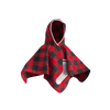 Pookie Poncho - Red Toddler/Youth Polar Fleece